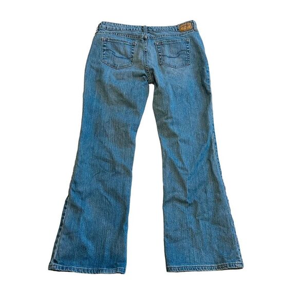 Levi Signature Light Wash Low Rise Bootcut Jeans - Size 12 - Picture 5 of 13